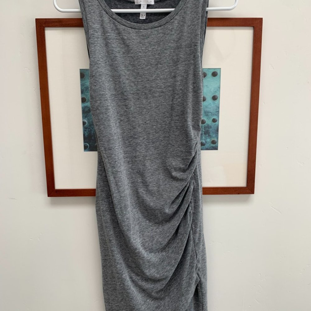 Leith Ruched Side sleeveless dress